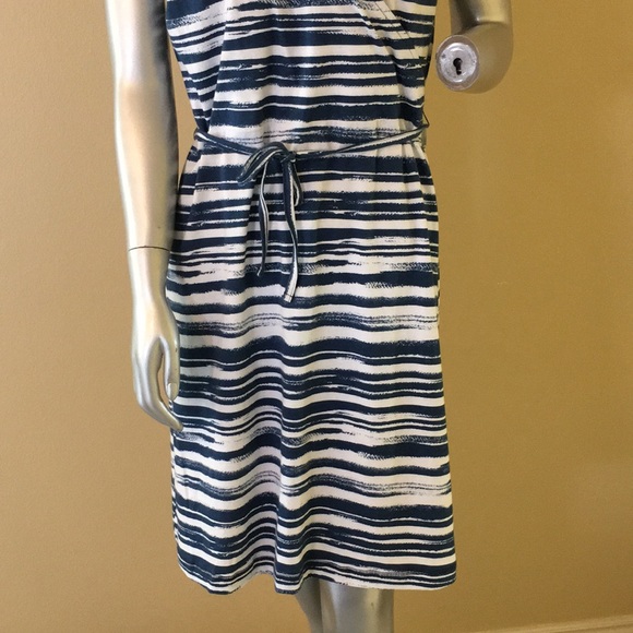 Eddie Bauer Cotton Sun Dress Faux Wrap - Picture 3 of 11